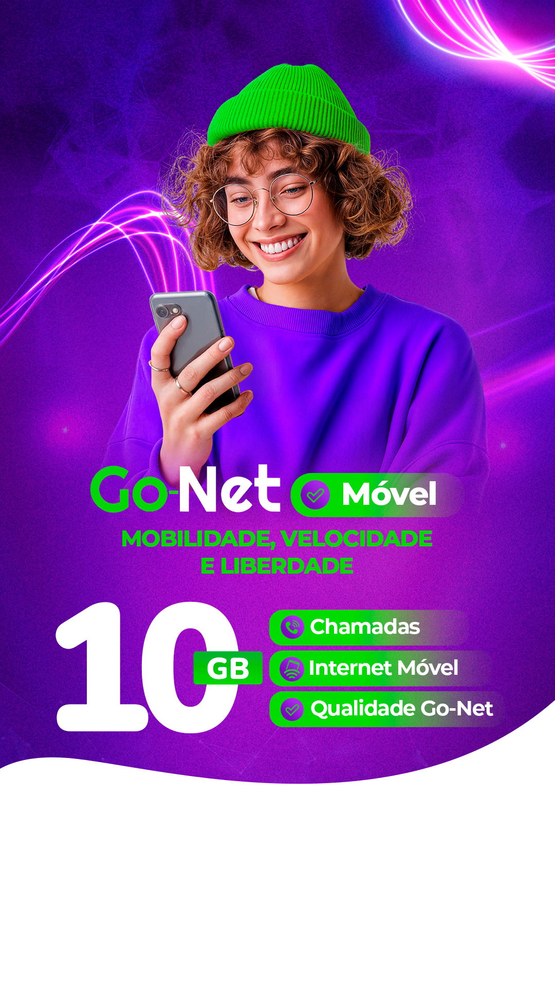 Plano movel Go-Net 10 GB