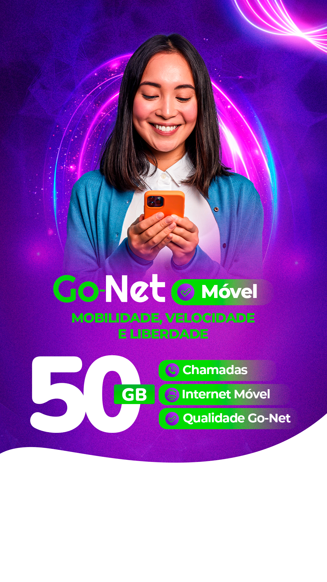 Plano movel Go-Net 50 GB